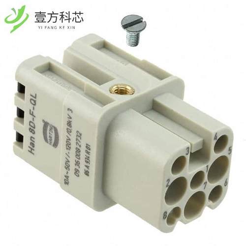 原厂原装09360082732 INSERT FEMALE 8POS PUSH IN