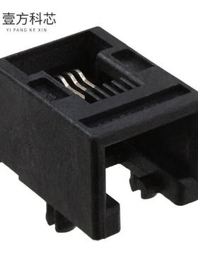 原厂原装0955016649 CONN MOD JACK 6P4C R/A UNSH