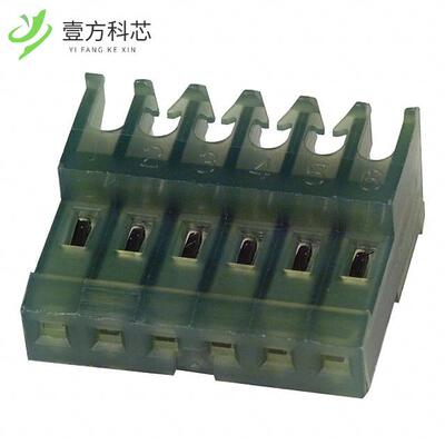 原厂原装3-640623-6 CONN RCPT 6POS IDC 28AWG TI
