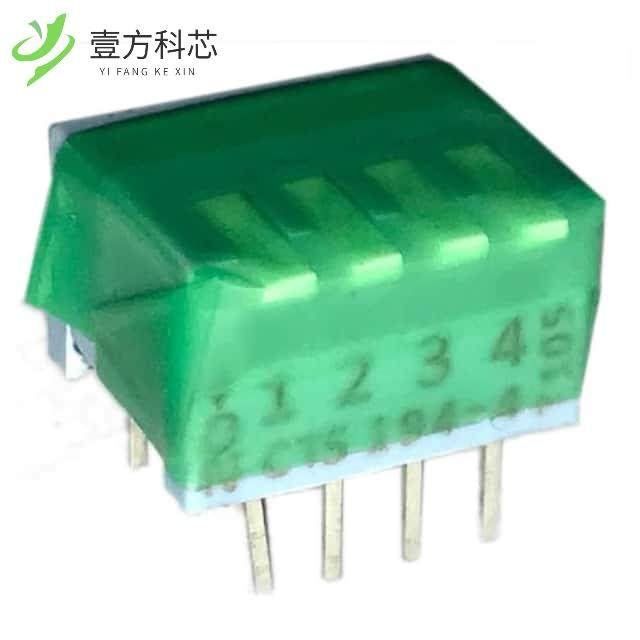 原厂原装194-4MST SWITCH PIANO DIP SPST 50MA 24