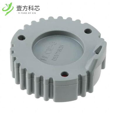 原厂原装HDC16-9 CONN PROTECTIVE COVER 9 GRAY全新正品