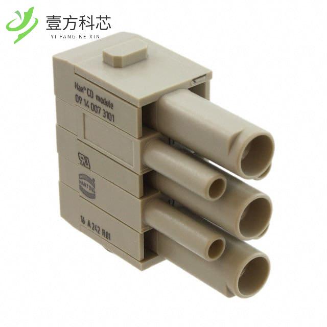 原厂原装09140073101 MODULE FEMALE 3+4POS CRIMP