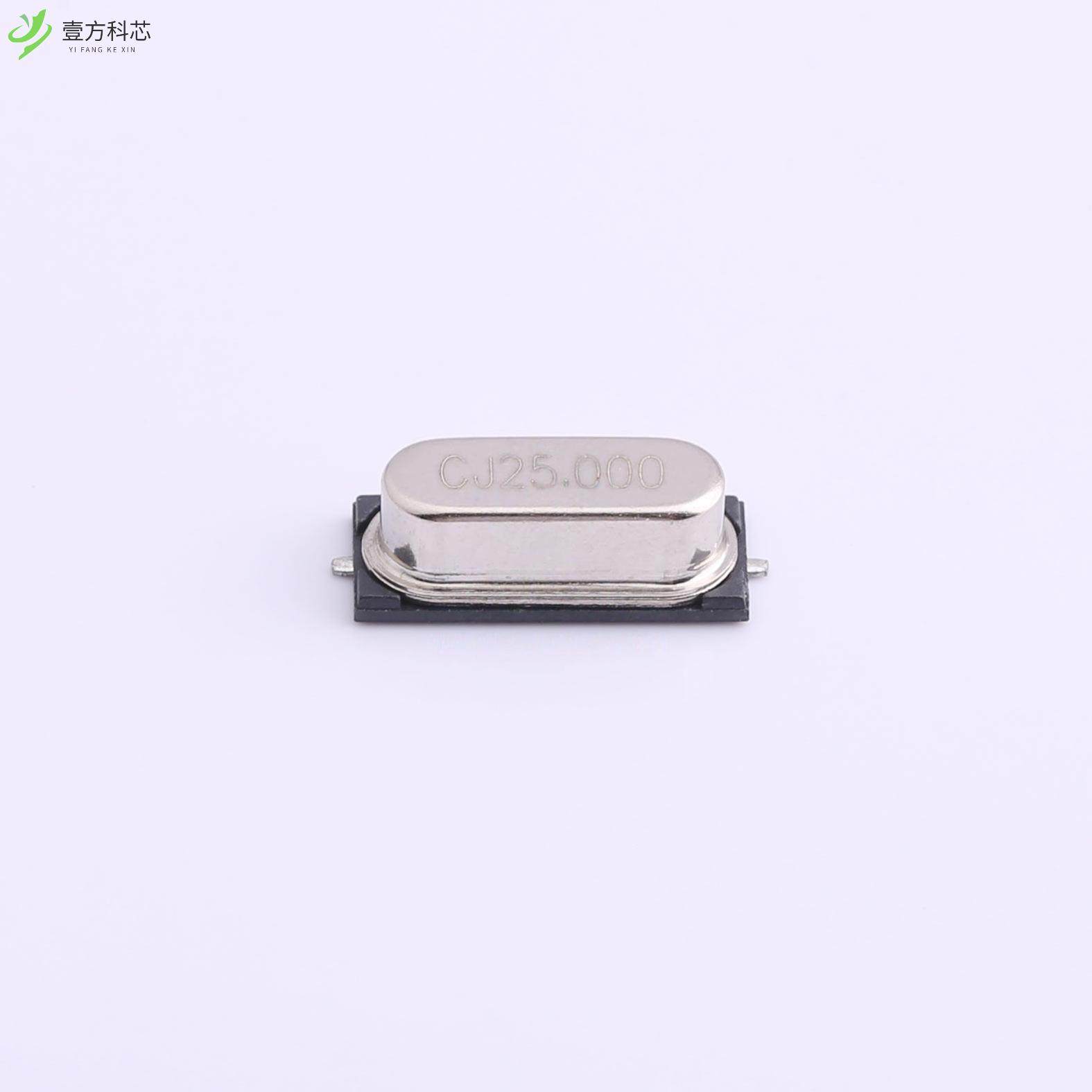 原厂原装CJ03-250002010A20 25MHz ±10ppm 20pF全新正品