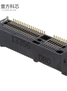 原厂原装1759547-1 CONN PCI EXP MINI FEMALE 52P