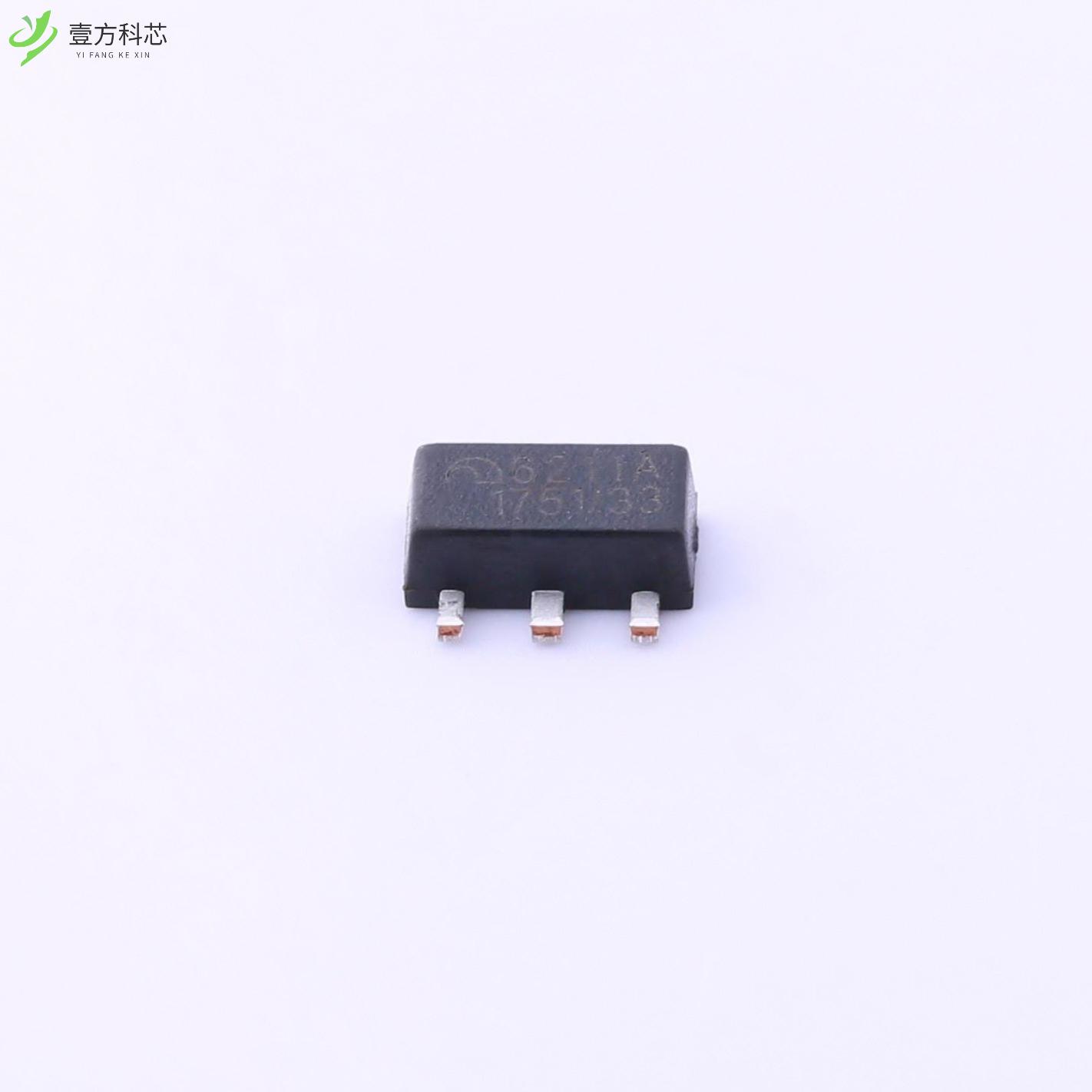 原厂原装ME6211A33PG-N Vin=6V Vout=3.3V 500mA 7