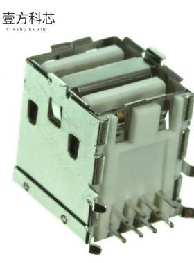 原厂原装0672984090 CONN RCPT TYPEA STACKED 8PO