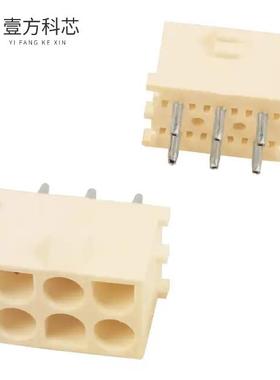 原厂原装350431-1 CONN HEADER VERT 6POS 6.35MM全