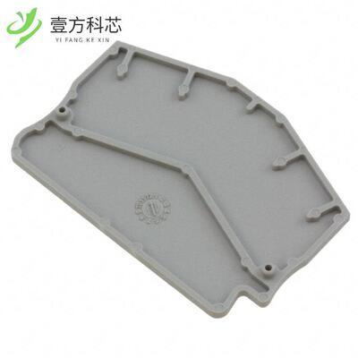 原厂原装3031762 CONN TERM BLK END PLATE GRAY全新正品