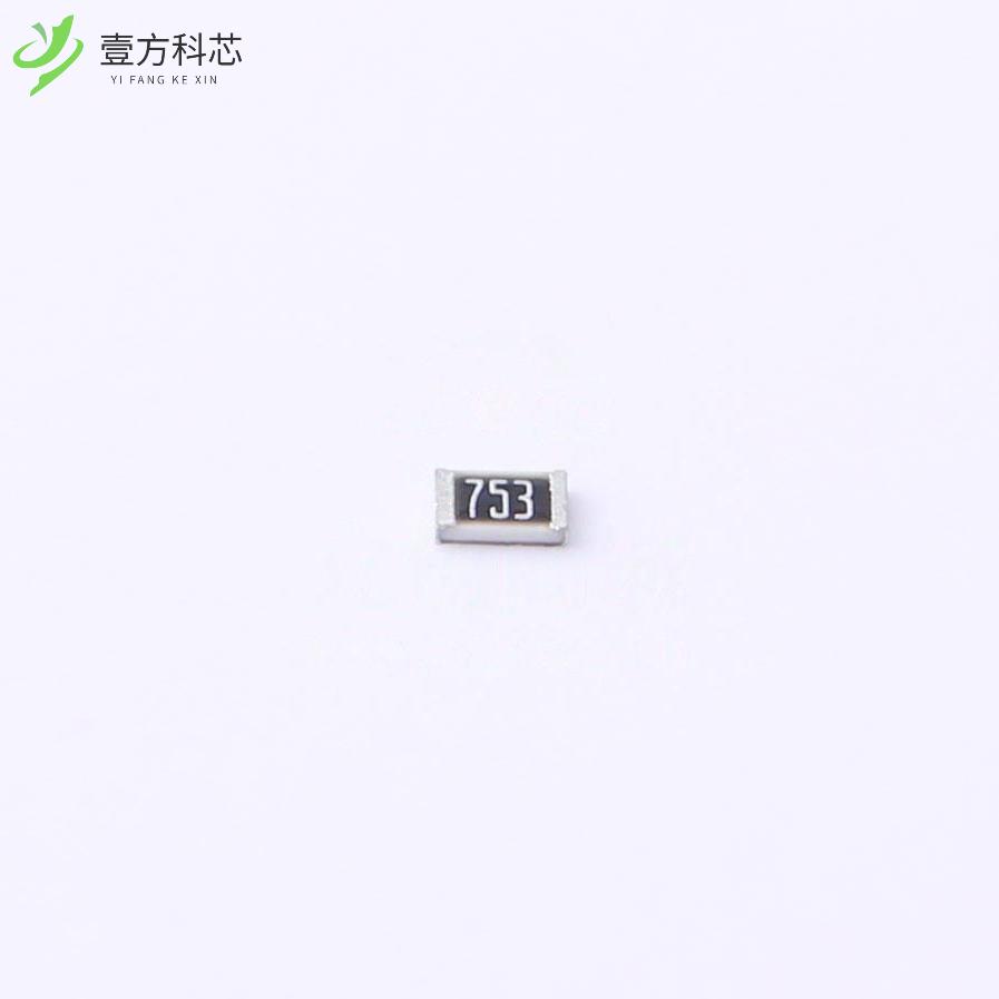 原厂原装PTFR0805B75K0P9 75kΩ ±0.1% 130mW全新正品