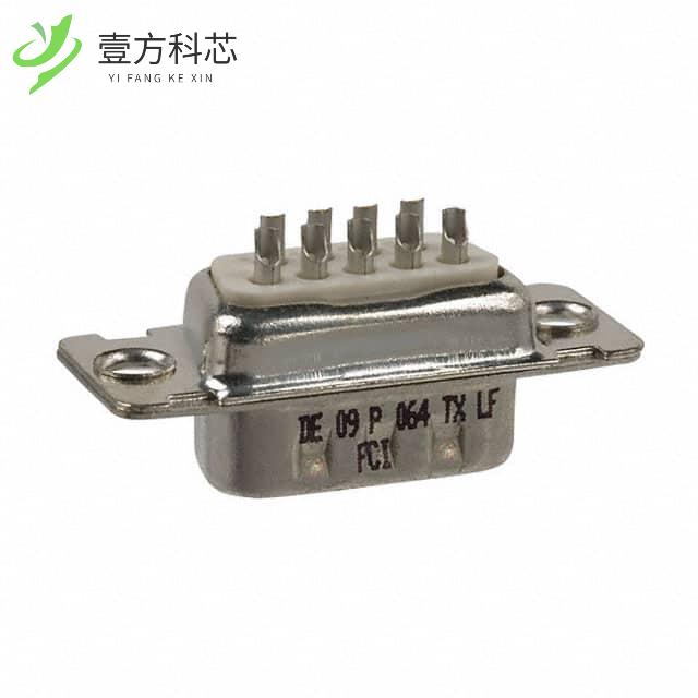 原厂原装DE09P064TXLF CONN D-SUB PLUG 9POS SLDR