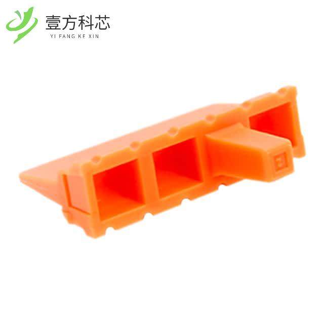 原厂原装AWM-12P CONN RCPT WEDGE 12POS ORANGE全新正品