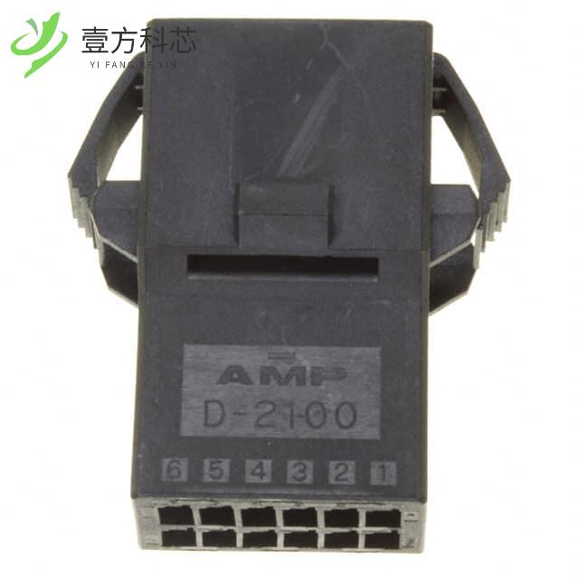 原厂原装1-1318114-6 CONN HOUSING TAB 12POS KEY