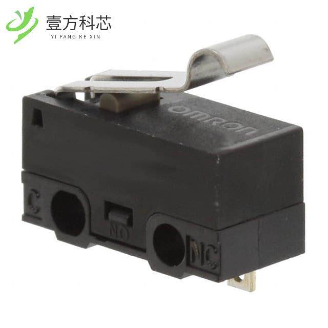 原厂原装D2F-01L3-D SWITCH SNAP ACT SPDT 100MA