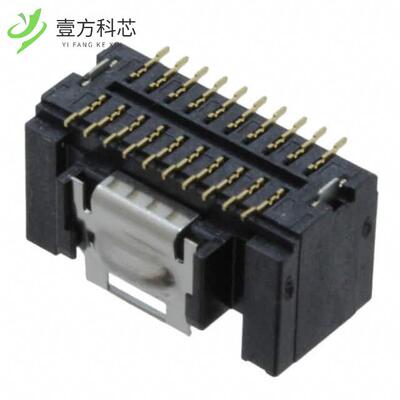 原厂原装DF50-20DP-1V(52) CONN HEADER SMD 20POS