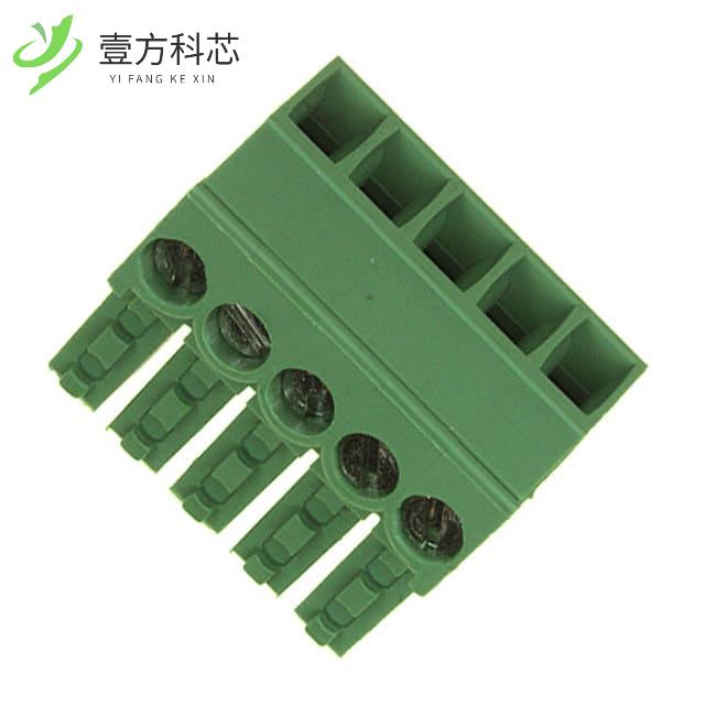 原厂原装284506-5 TERM BLOCK PLUG 5POS STR 3.5M