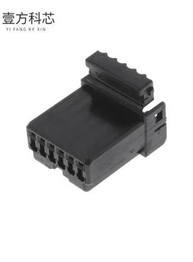 原厂原装175507-2 CONN PLUG HSNG 6POS BLACK全新正品