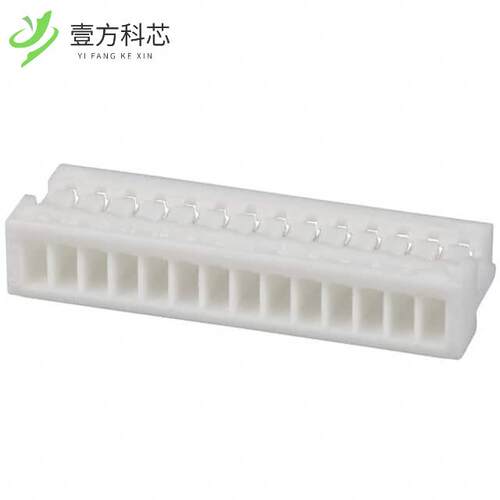 原厂原装SHR-14V-S CONN HOUSING SH 14POS 1MM WH