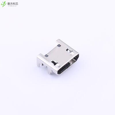 原厂原装USB-MR-D-034  母座 5P 四脚平口有柱 长6