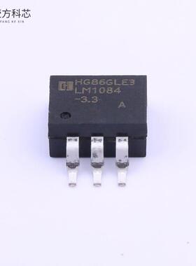 原厂原装LM1084S-3.3/TR Vin=12V Vout=3.3V 5A 72
