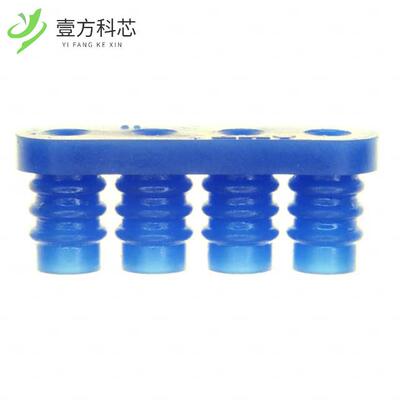 原厂原装794274-1 CONN WIRE SEAL 4POS UMNL BLUE