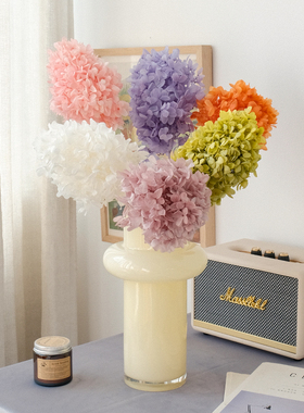 天然塔状木绣球渐变永生花客厅真花插瓶婚庆场景装饰手工diy花材