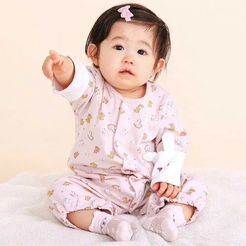 现货 SLAPSLIP日单春秋款儿童连体衣宝宝爬服婴幼儿睡爬两穿