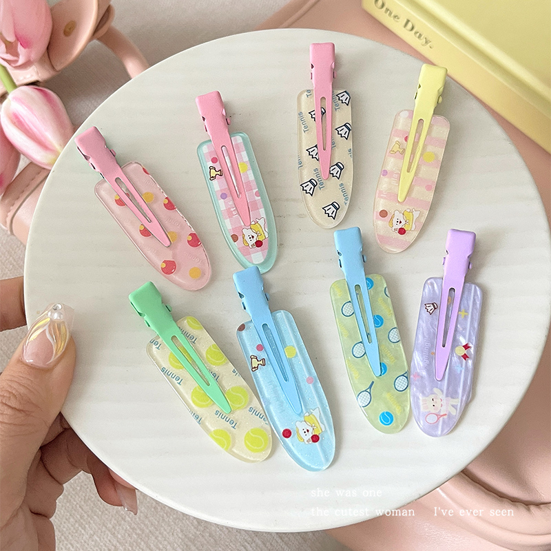 可爱果冻无痕发夹女刘海