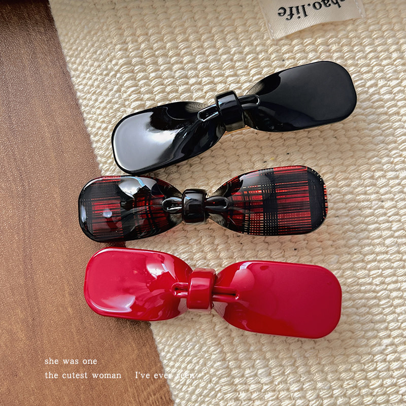 蝴蝶结发夹女鸭嘴夹醋酸刘海夹公主侧边夹发卡碎发夹子小众头饰品,饰品/流行首饰/时尚饰品新,发饰,淘宝优惠券,粉丝福利购,淘宝优惠卷