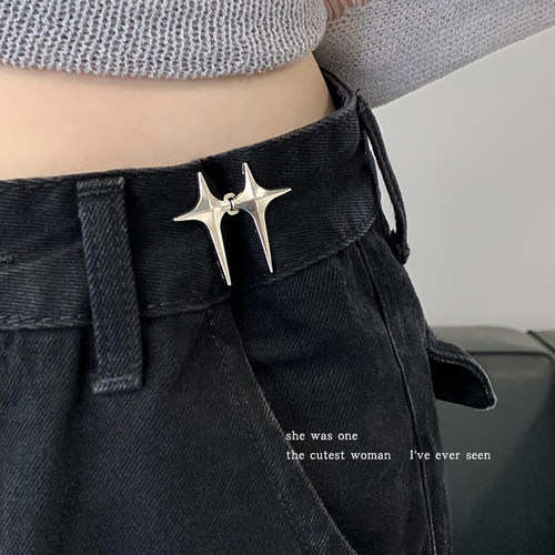 十字星星收裤腰扣神器