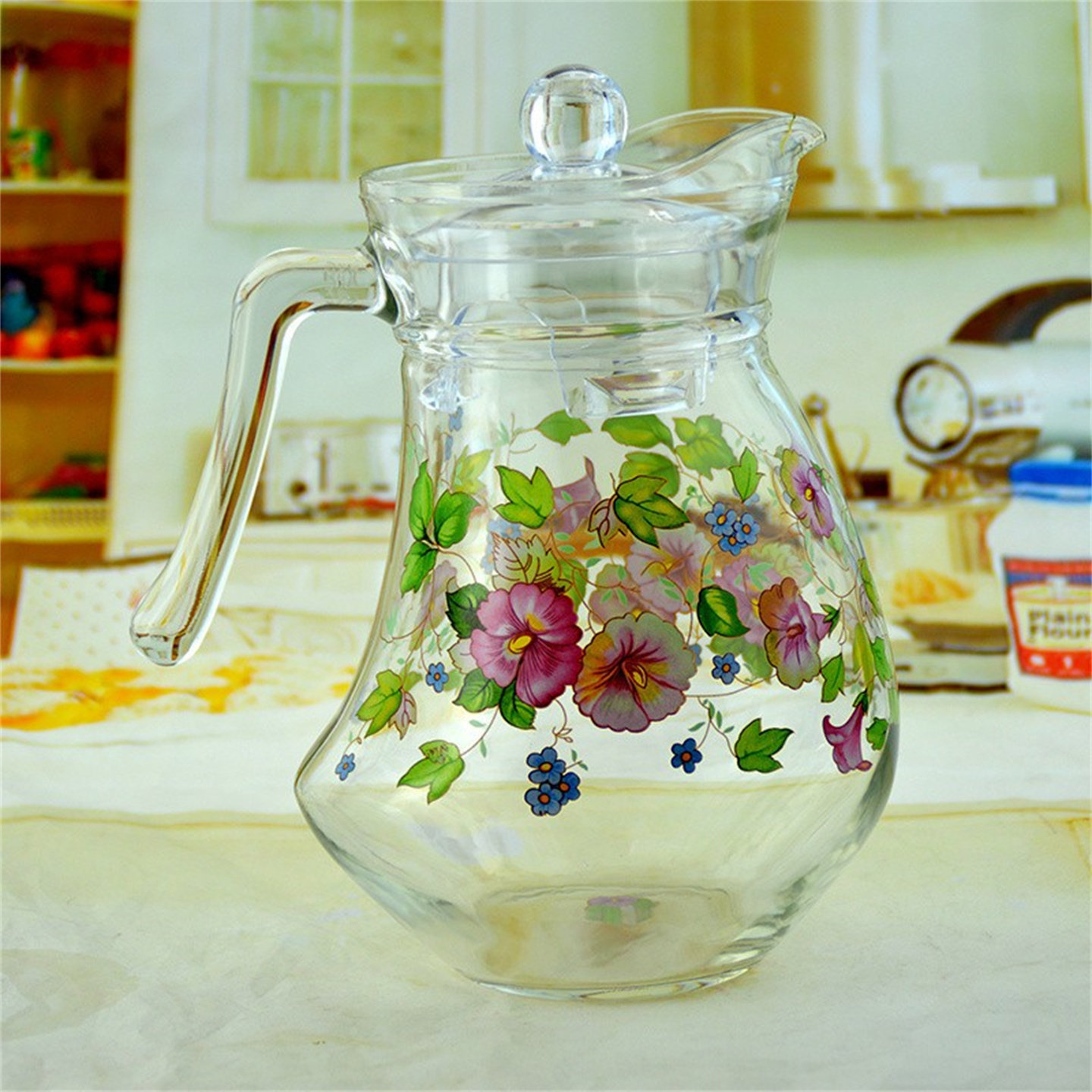 耐高温玻璃开水壶韩式加厚防爆