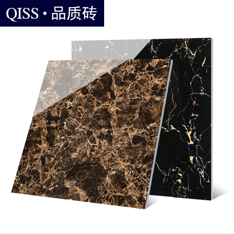 客厅地砖黑金花瓷砖600x900800x800全抛釉防滑地板砖深灰网门槛石