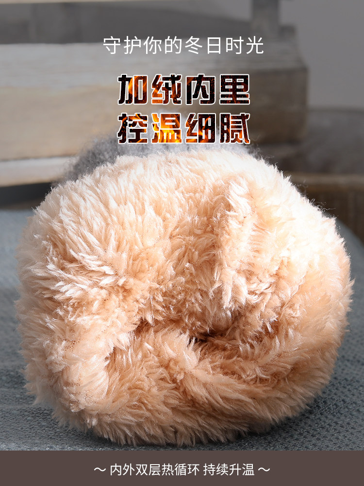 TOUCH SCREEN COTTON GLOVES MENS WINTER WARMTH VELVET THICKENED WOOLEN KNITTING CYCLING NORTHEAST COLD WINTER WOMEN