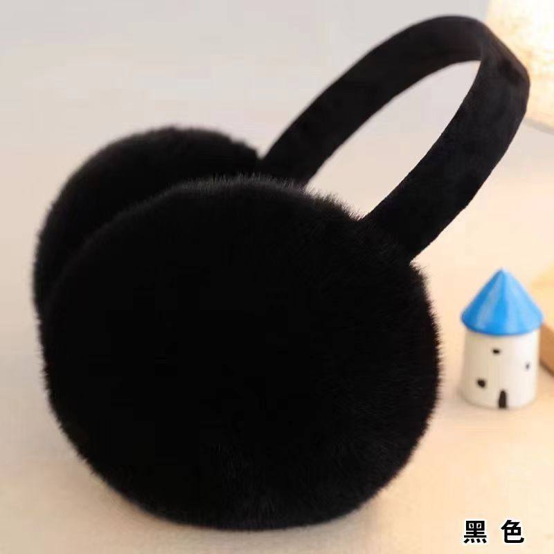 冬季保暖耳包防冻耳帽耳套护耳朵可爱简约耳暖可折叠耳罩保暖耳罩