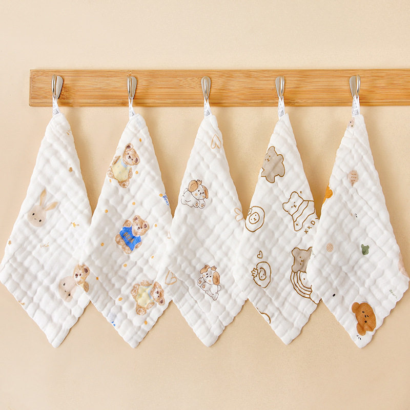 口水巾棉纱布宝宝毛巾新生儿高密泡泡纱洗脸童巾方巾厂家,婴童用品,浴巾,淘宝优惠券,粉丝福利购,淘宝优惠卷