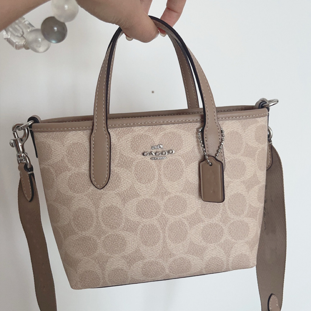 香港撤柜2026新款真皮托特女包手提单肩斜挎菜篮子迷你购物袋,箱包皮具/热销女包/男包,托特包,淘宝优惠券,粉丝福利购,淘宝优惠卷