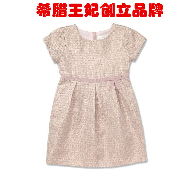Marie Chantal 春夏女童 提花粉色 礼服时尚连衣裙 可爱婴儿,童装/婴儿装/亲子装,连衣裙,淘宝优惠券,粉丝福利购,淘宝优惠卷