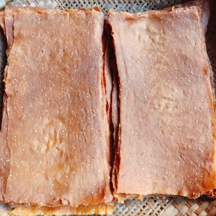 湖南祁东农家手工芝麻红薯片红薯干地瓜干软糯香甜有嚼劲儿时味道