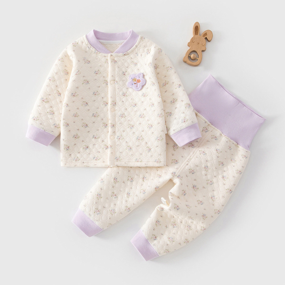 婴儿保暖内衣套装春秋冬季夹棉儿童分体高腰秋衣裤薄棉宝宝家居服,童装/婴儿装/亲子装,内衣套装,淘宝优惠券,粉丝福利购,淘宝优惠卷