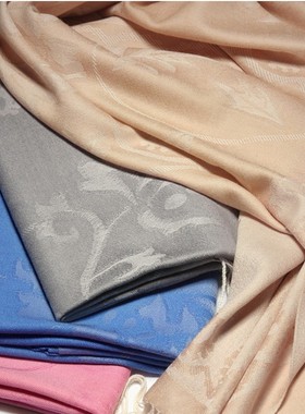 NASESHOP意单高端佩斯利提花 特惠香艳复古系列色流苏巾/精美披肩