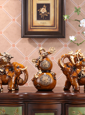 招财风水象客厅玄关酒柜摆件礼品