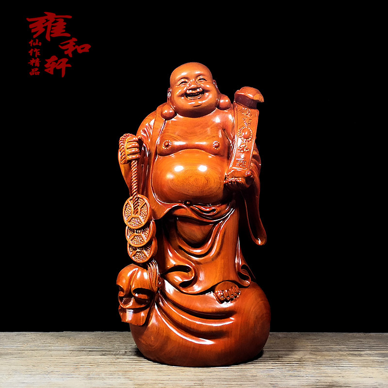 如意黄花梨摆件镇宅客厅工艺品