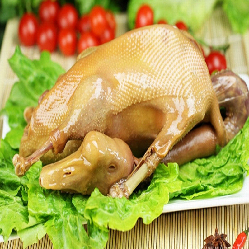 舌尖中国一城一味扬州老鹅特产淘记忘不了盐水鹅熟食新鲜发货