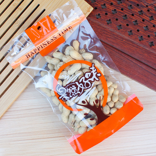 休闲食品果然好味包装袋透明