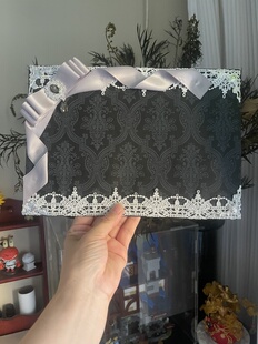 痛板成品黑色定制丝带痛板定制成品痛包扎包吧唧小卡收纳可爱