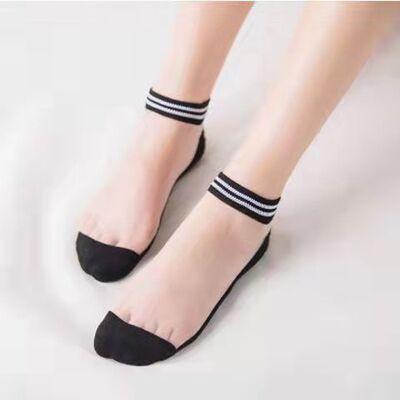 简约四季女防勾丝薄款丝袜