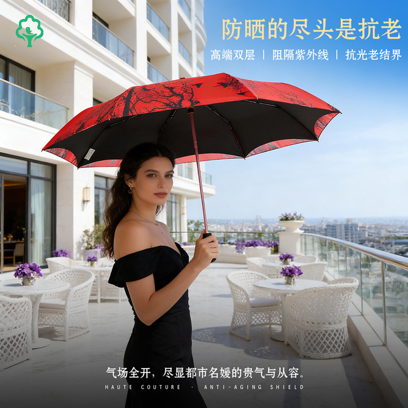 德国树邻太阳伞女士高端礼物伞