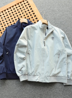 意大利意单 轻奢户外男士立领梭织防风夹克外套 品质超好