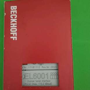 全新原装 来聊 正品 需要 欢迎订 现货 倍福模块EL6001