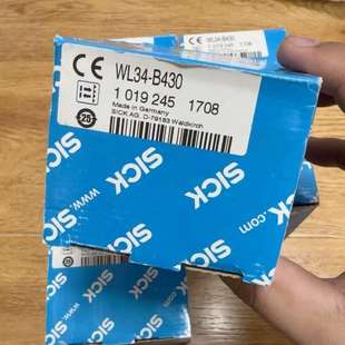 有点差 西克WL34 外包装 全新未使用 介意勿 B430