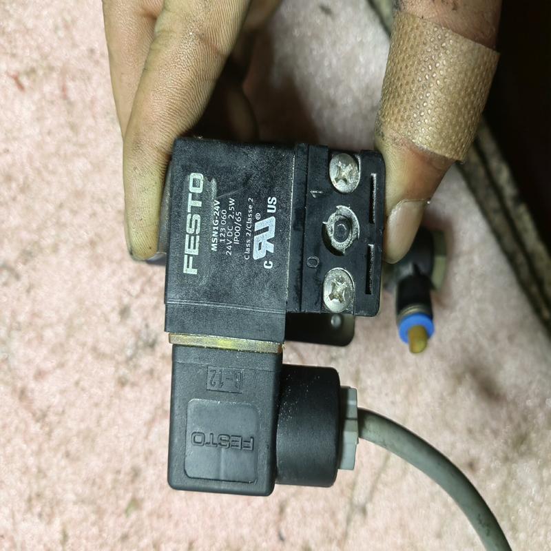 议价FESTO黄铜气阀一个，型号：MN1H-2-1/3-MS